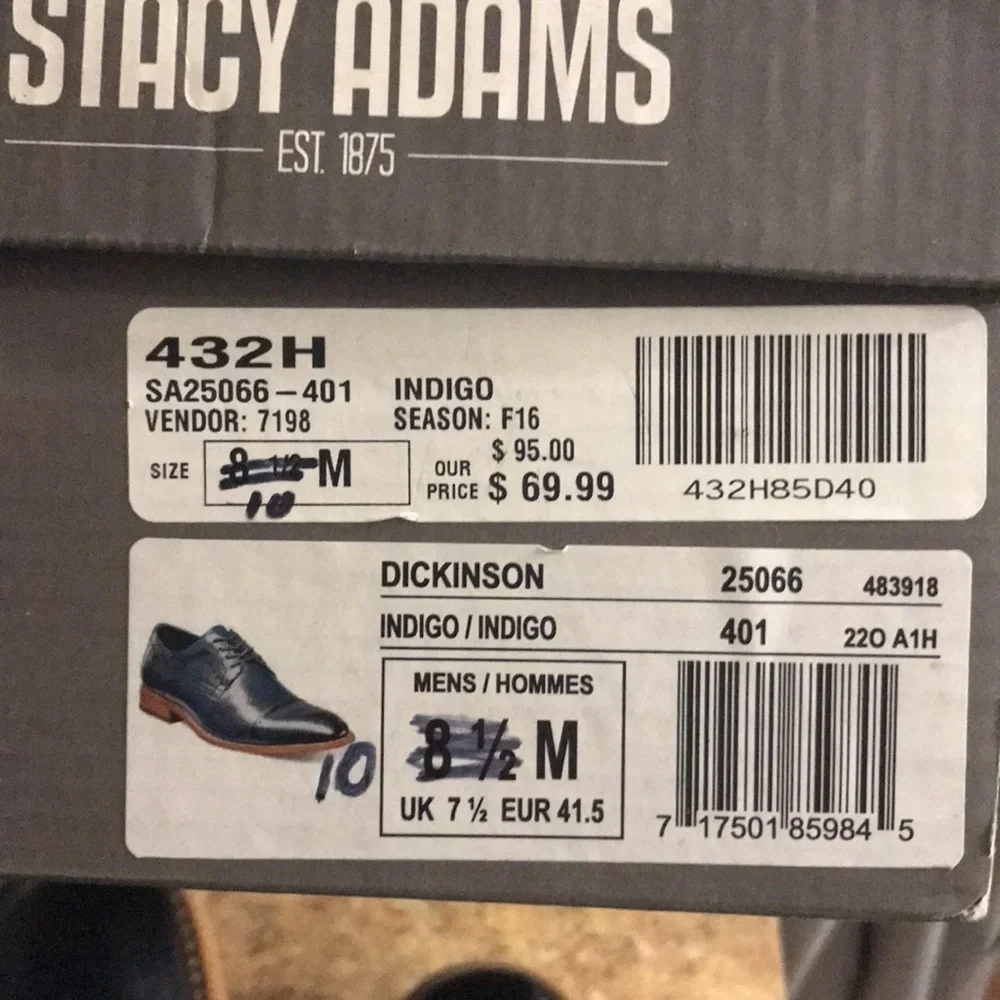 Men’s Stacy Adams Dress Shoes